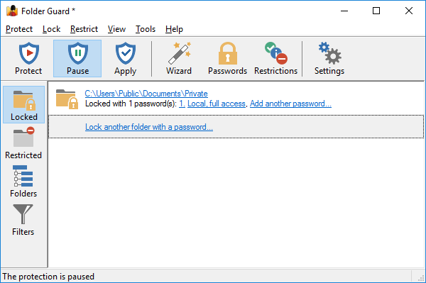How To Lock A Folder On Windows Vista