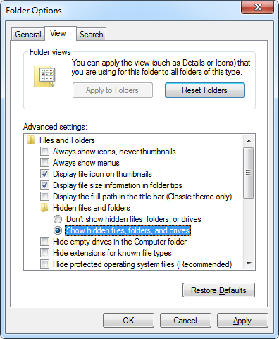 computer files icon